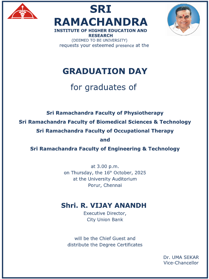 Graduation Day – 2025 (16th Oct – 03.00PM)
